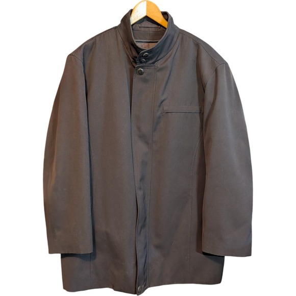 Ermenegildo Zegna Other - Ermenegildo Zegna L/52 Made in Italy Lined Zip Front Jacket Coat